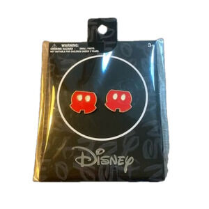 Disney Red Mickey Mouse Earrings